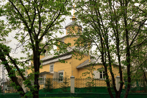 Gomel, Belarus - 1 MAY 2013: A wooden building Old Believers Church