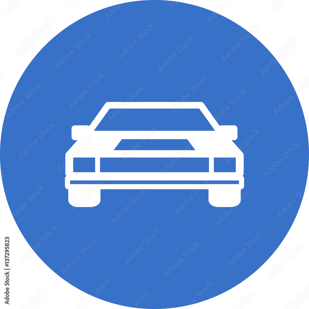 Obraz premium impala car front icon
