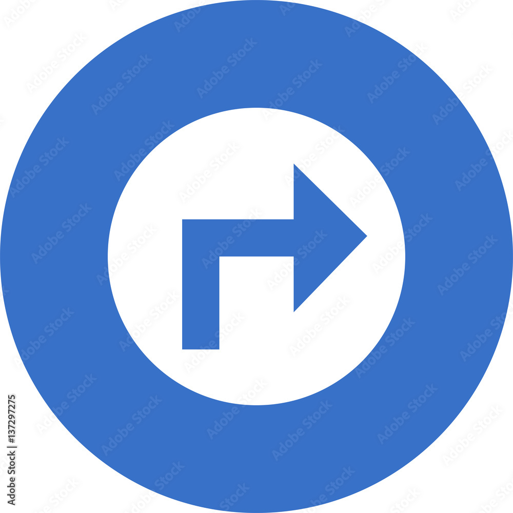 turn right icon turn right icon