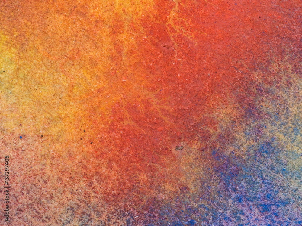 Fototapeta premium Color and texture of hand painted watercolor on paper