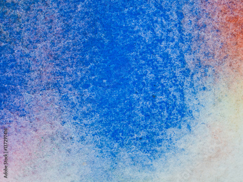 Color and texture of hand painted watercolor on paper