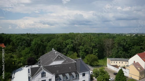 Wallpaper Mural Little Town in German Countryside  Torontodigital.ca