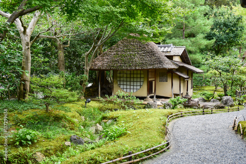 Obraz na płótnie 高台寺　茶室「遺芳庵」