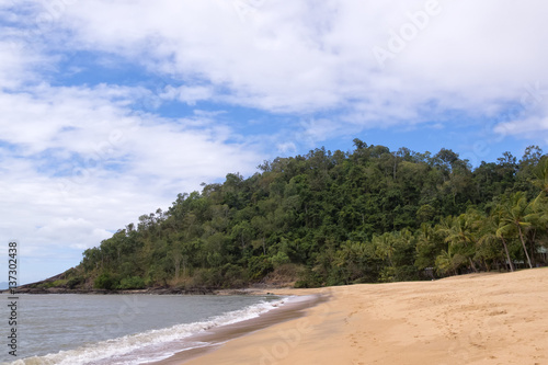 Beautiful beach view in Tropical North Queensland