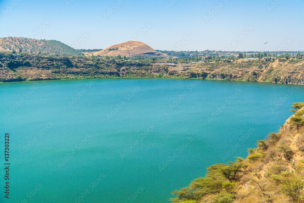 A lake in Africa, Etophia