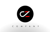 CZ Logo. Letter Design Vector.