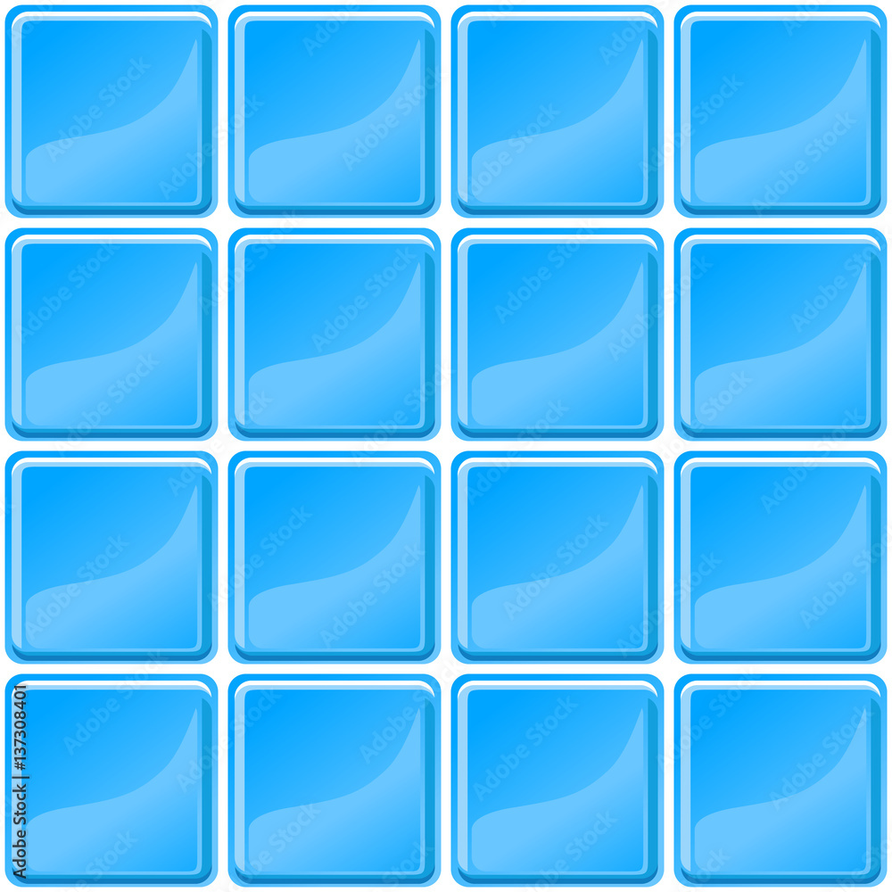 Blue tiles texture seamless illustration Blue tiles texture seamless illustration