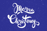 Marry Christmas hand lettering