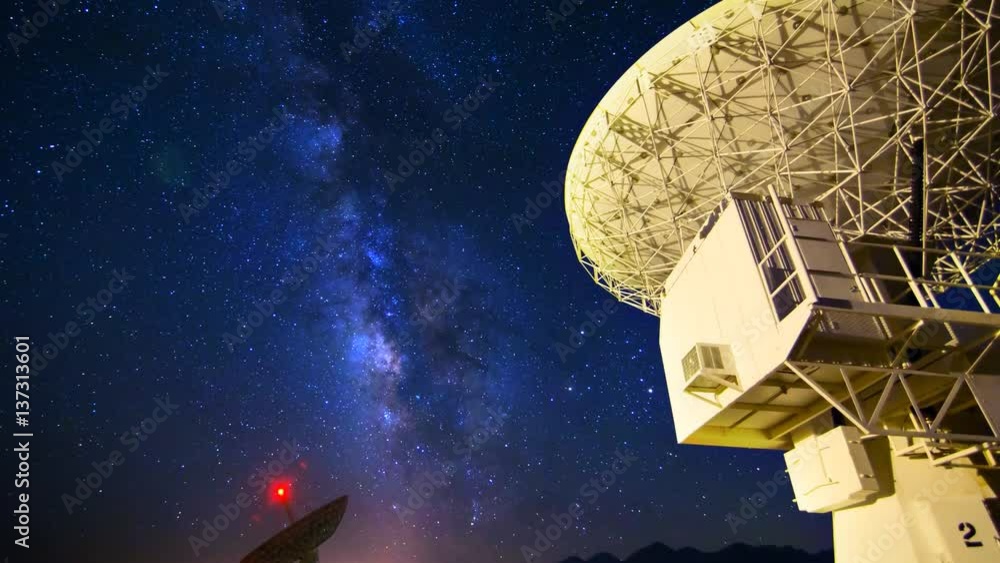 MoCo Astro Timelapse of Milky Way thru Radio Observatories -Zoom In- MoCo Astro Timelapse of Milky Way thru Radio Observatories -Zoom In-