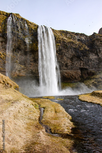 Seljalandsfoss  waterfall in south Iceland