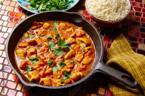 Chicken curry indian recipe basmati rice