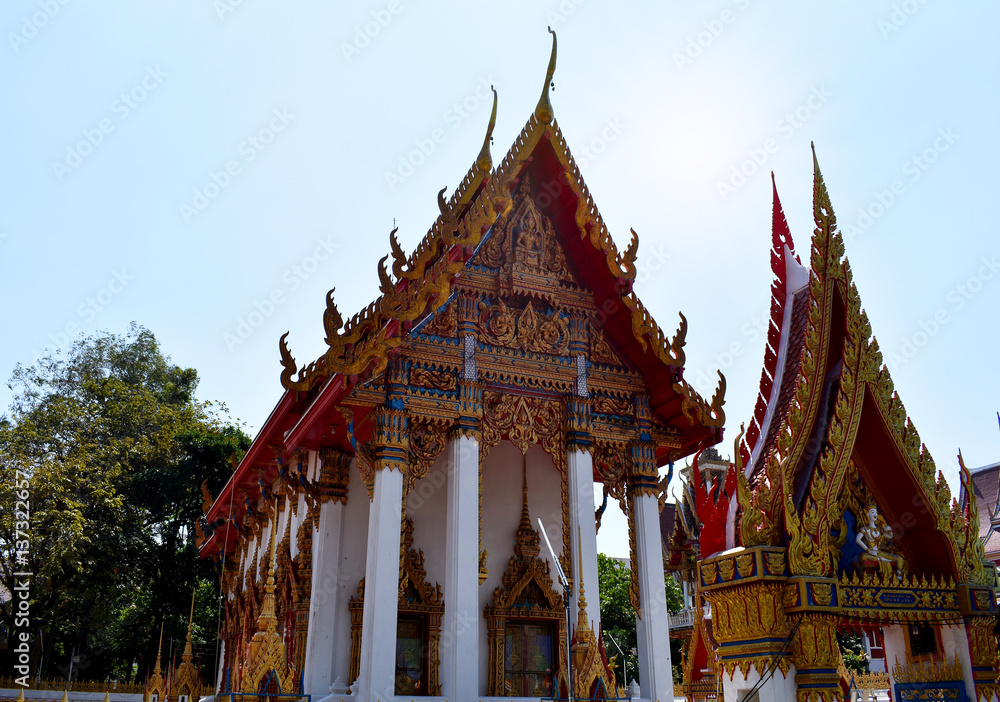Temple in bangkok, Thailand, Asia