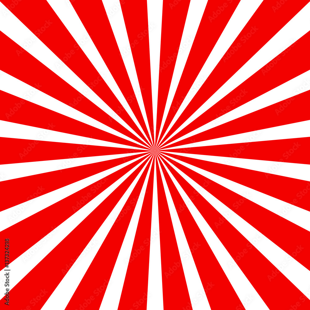Red radial background