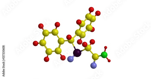 Molecular structure of Modafinil