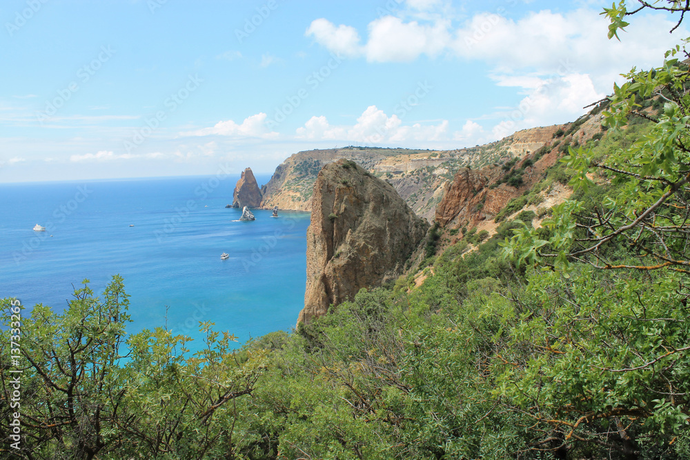 Fototapeta premium Crimea mountains. 