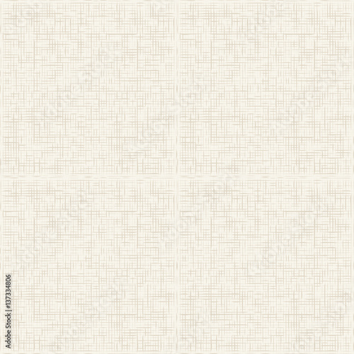 Seamless texture of canvas. Fabric background beige