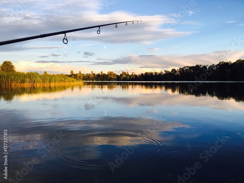 lakeview  Mazury  Poland  fishing