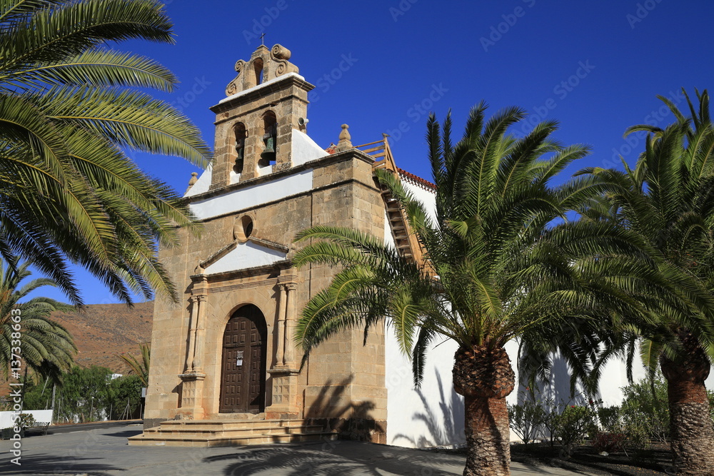 Nuestra Senora de la Pena church near Betancuria village, Fuerteventura