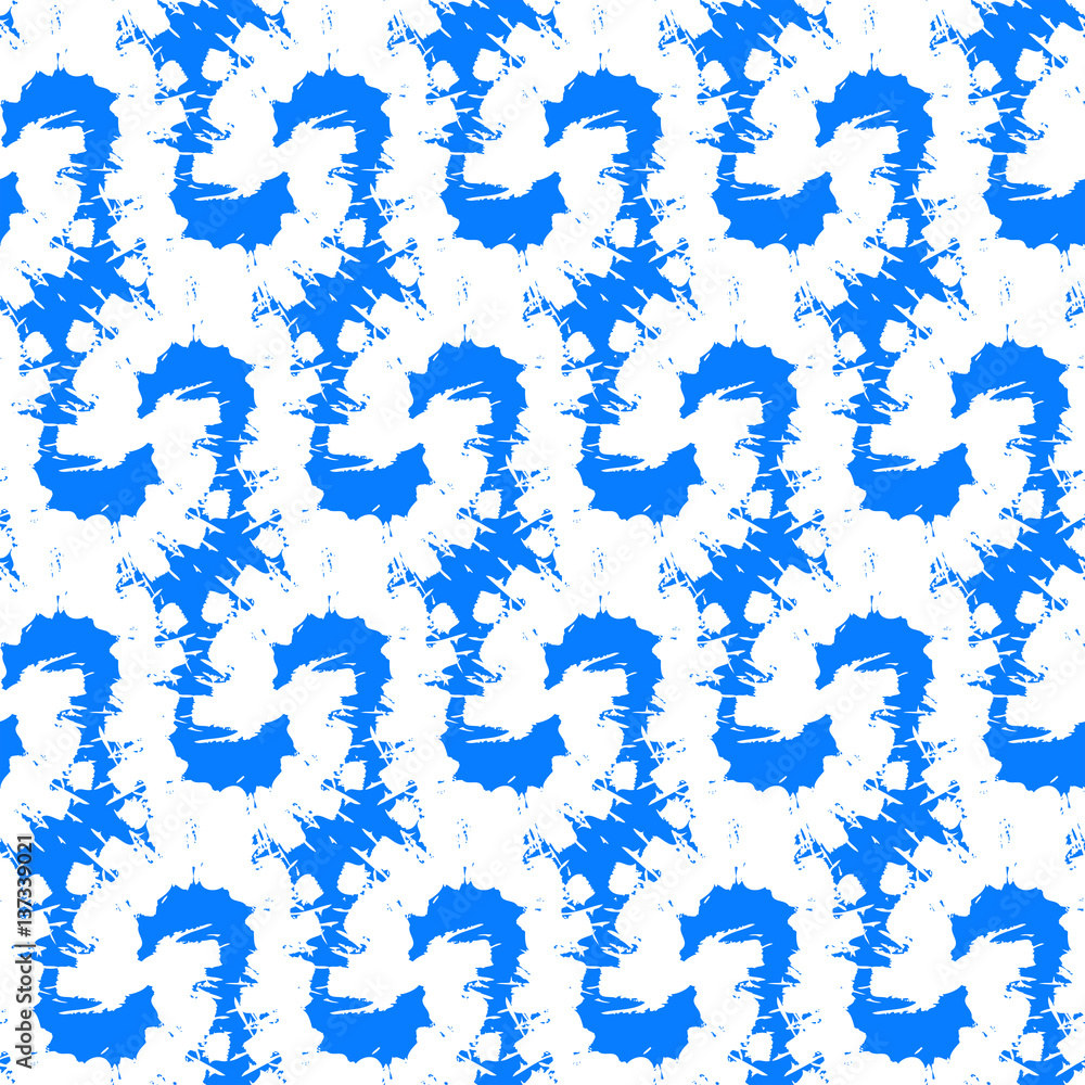 Hand painted pattern with bold brush strokes Hand painted pattern with bold brush strokes