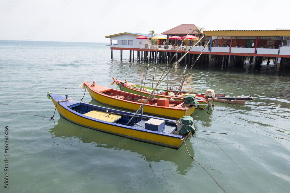 Fishing Boat In Sea