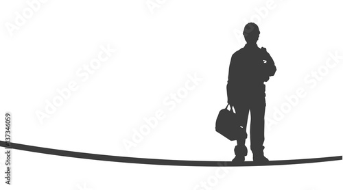 Arbeiter | Silhouette