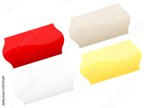 4 Price Tags Sticker