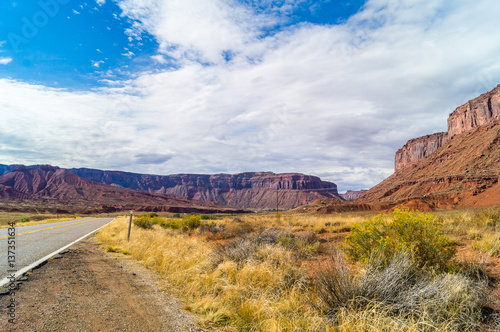  The Upper Colorado River Scenic Byway (State Route 128),Utah,USA