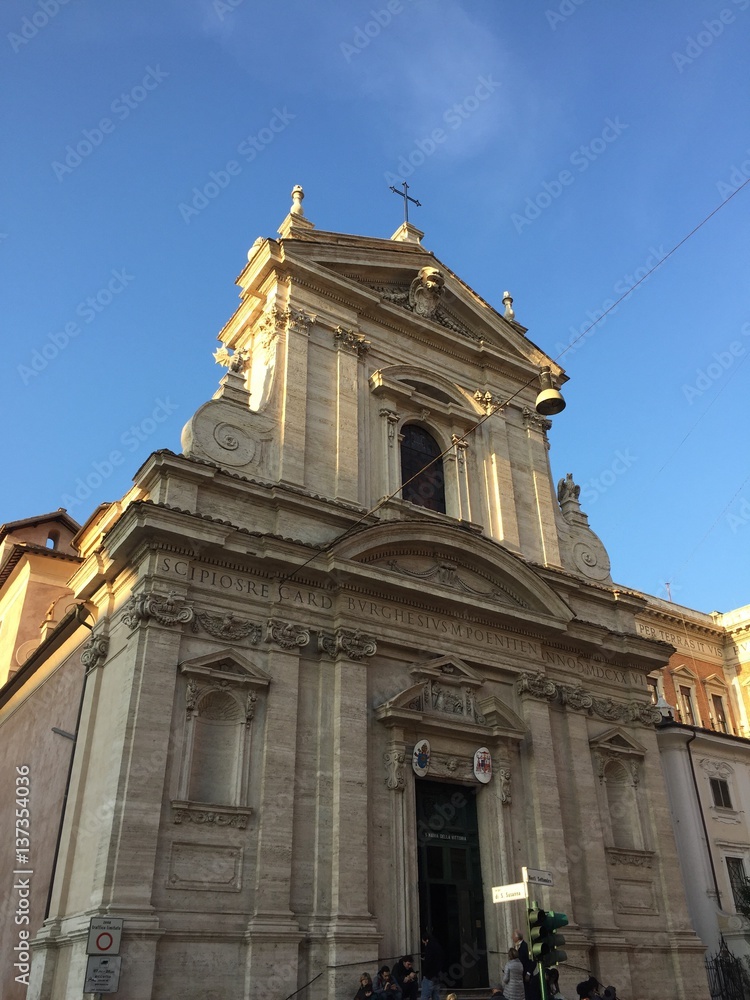 Chiesa di Santa Maria della Vittoria, Roma, Italia