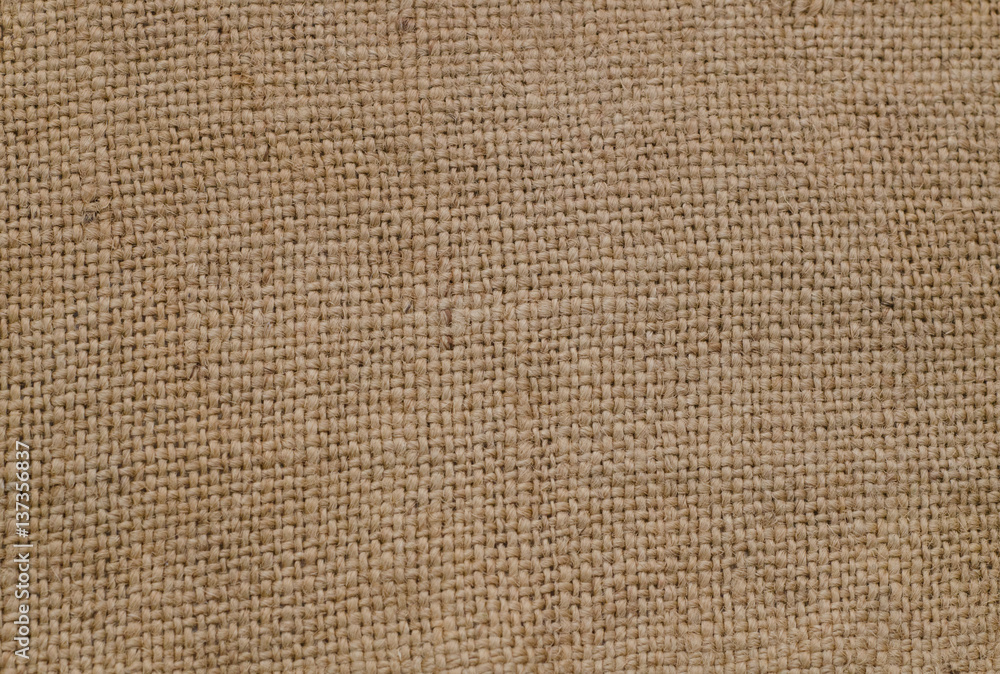 Old canvas from rough threads