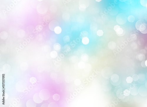 Spring pastel light fairy background. © nys