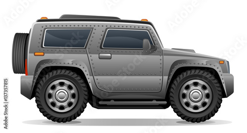 Armored off-road car
