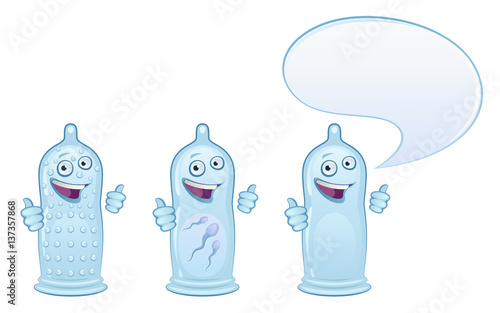 Funny condom