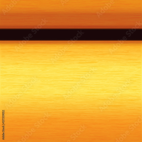 brushed gold surface