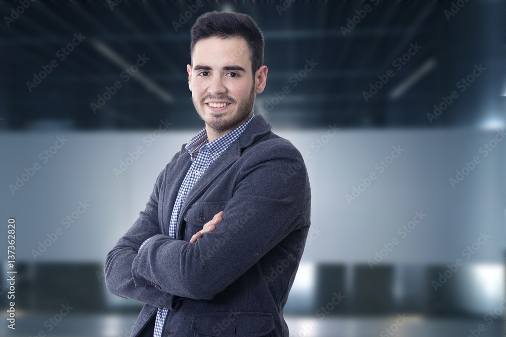 Fototapeta premium businessman and young and modern executives