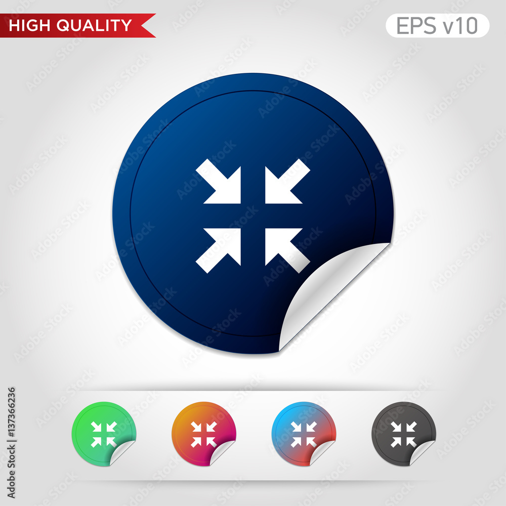 Arrows icon. Button with arrows icon. Modern UI vector. Arrows icon. Button with arrows icon. Modern UI vector.