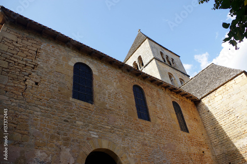 Église romane Saint-Léonce, Saint-Léon-sur-Vézère, Dordogne