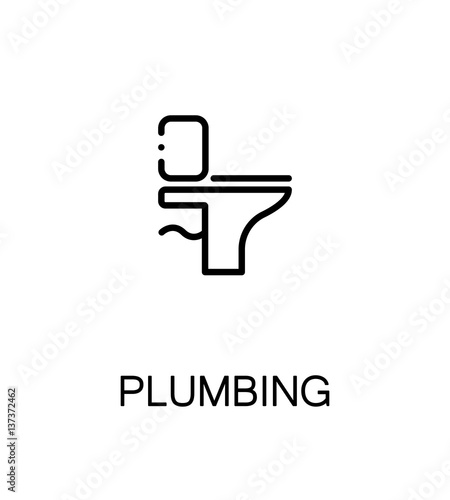 Plumbing flat icon