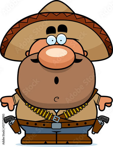Surprised Cartoon Bandito
