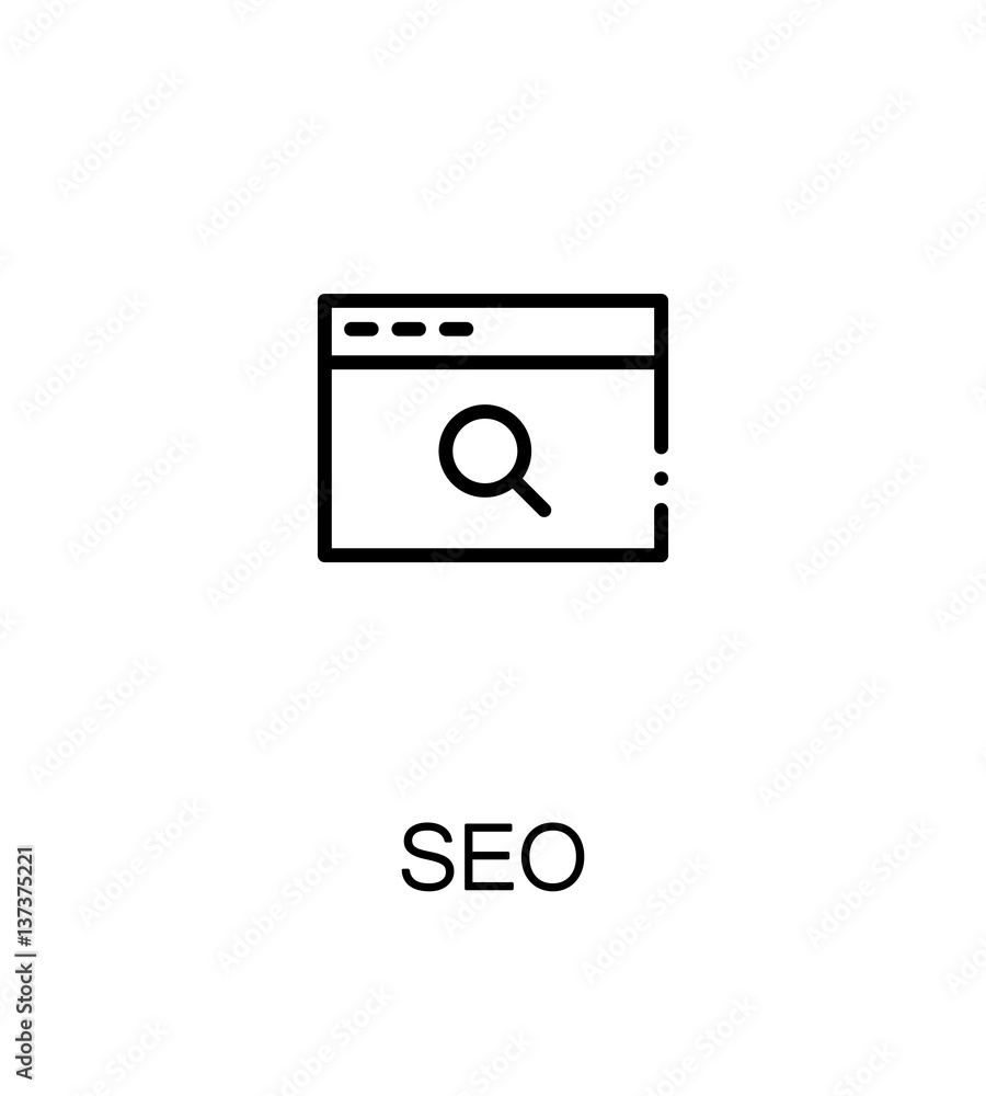 Seo flat icon