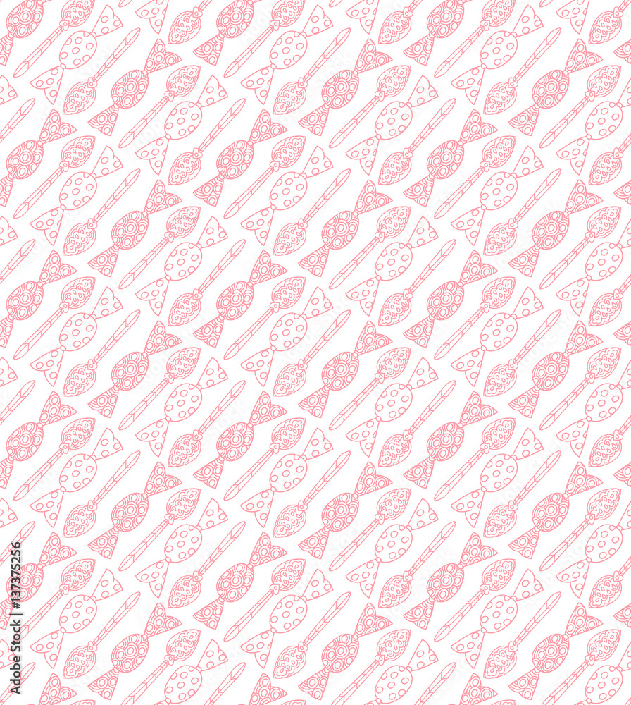 Seamless candy and spoon background pattern in vector. Endless texture. Seamless candy and spoon background pattern in vector. Endless texture.