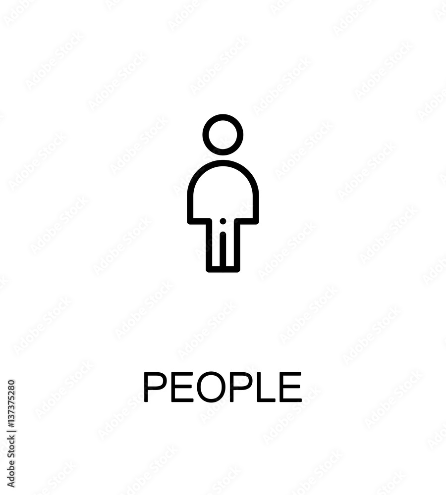 People flat icon People flat icon