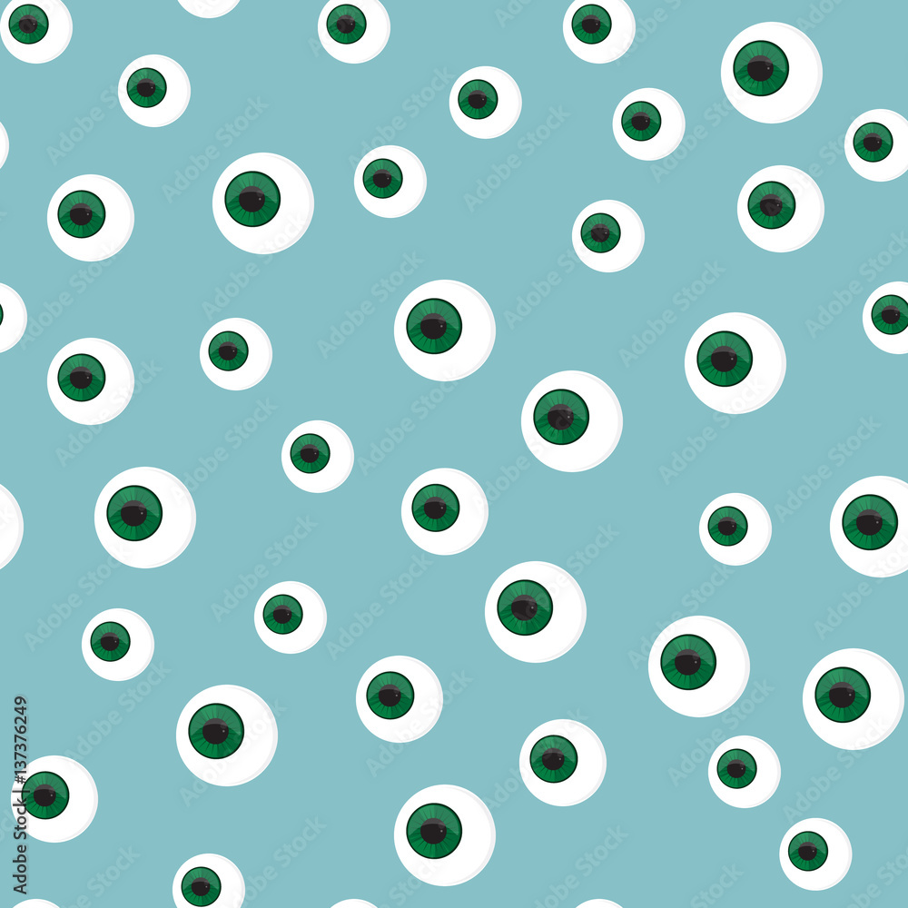 Scary seamless pattern Scary seamless pattern