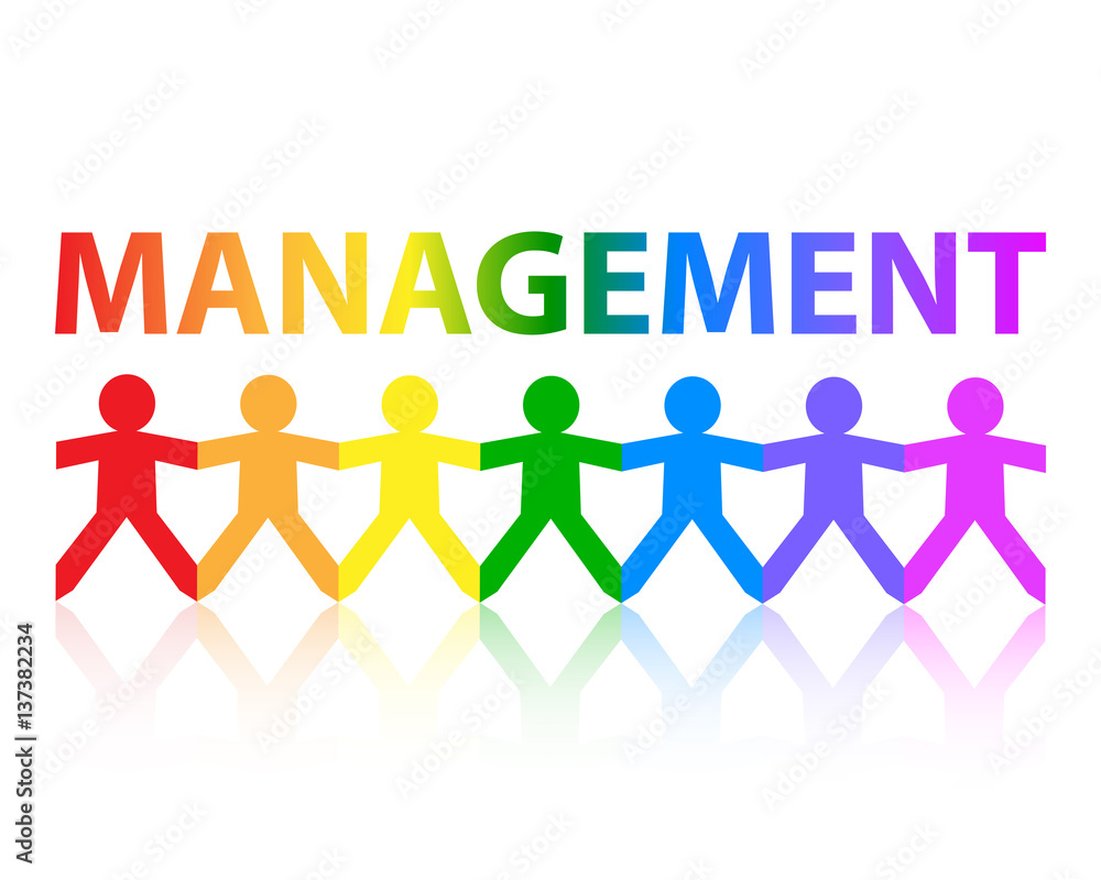 Management Paper People Rainbow Management Paper People Rainbow
