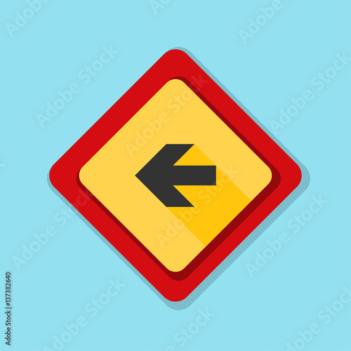 Free Download Left Arrow Sign illustration - GFXLoad