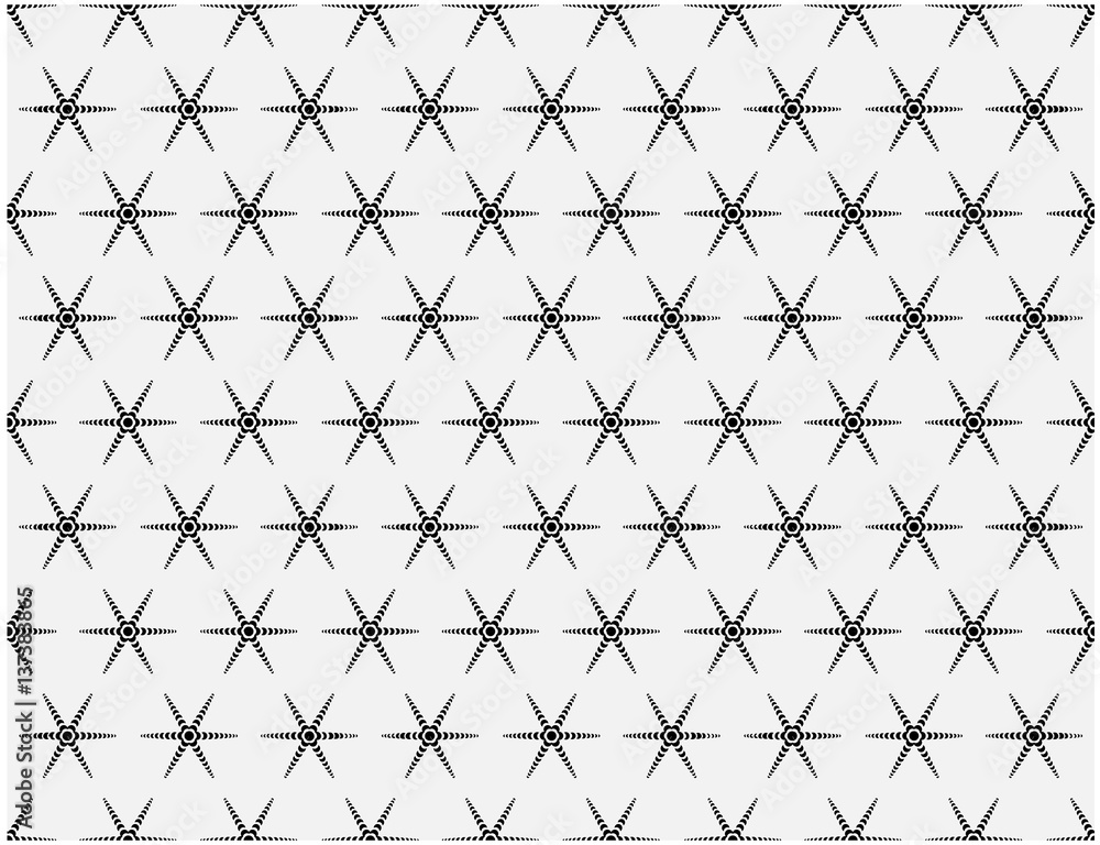 Fototapeta premium Simple, modern, geometric pattern