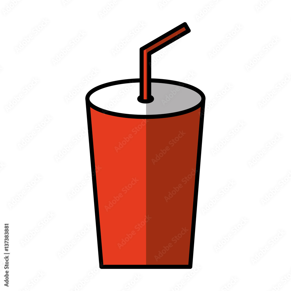 soda glass isolated icon vector illustration design soda glass isolated icon vector illustration design