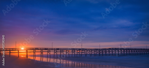 Beach Sunrise in Oak Island North Carolina © Nick