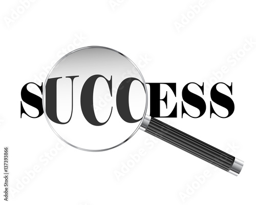 Success Magnifying Glass
