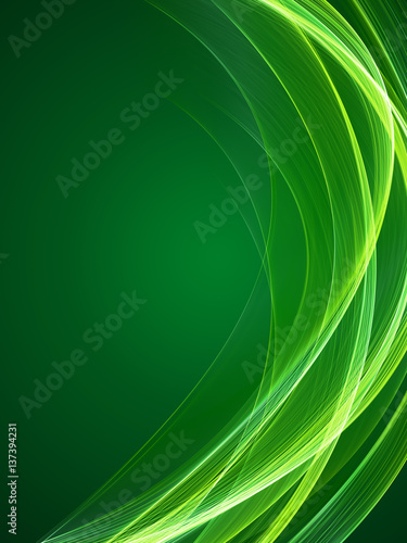 Creative colorful abstract background with light lines