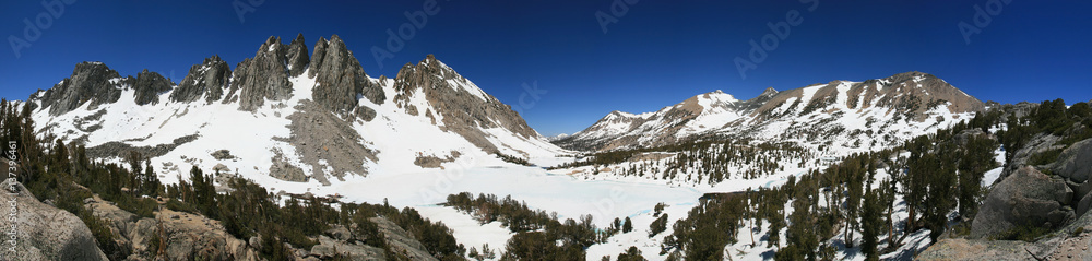 Sierra Mountain Panorama
